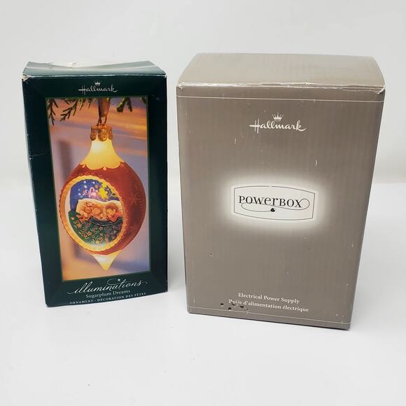 Hallmark Keepsake Ornament 2005 Sugarplum Dreams Illuminations And powerbox New - Picture 1 of 6